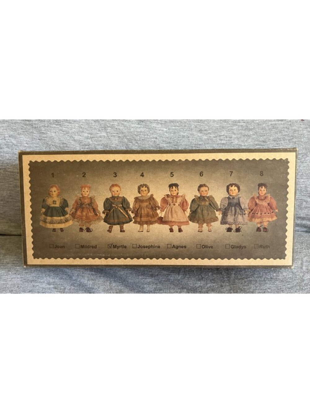 My Original Doll Collection Myrtle By Cracker Barrel In Box Vintage Porcelain Do - Picture 6 of 6